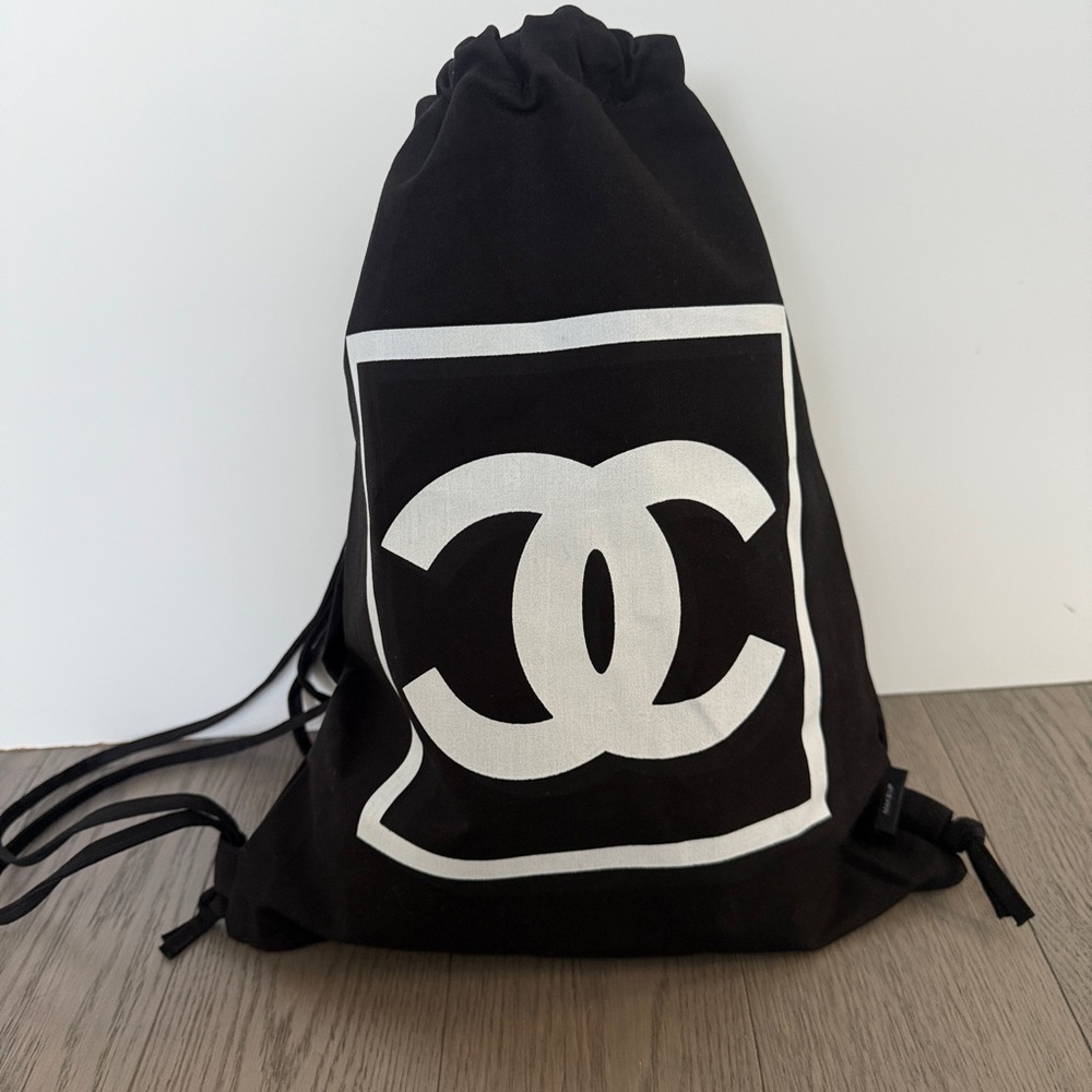 Chanel Drawstring Backpack